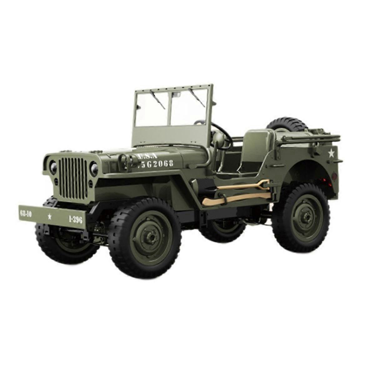 1/10 RC Car 2.4G Rc Car 1941 4WD RTR Crawler Climbing Scale Green