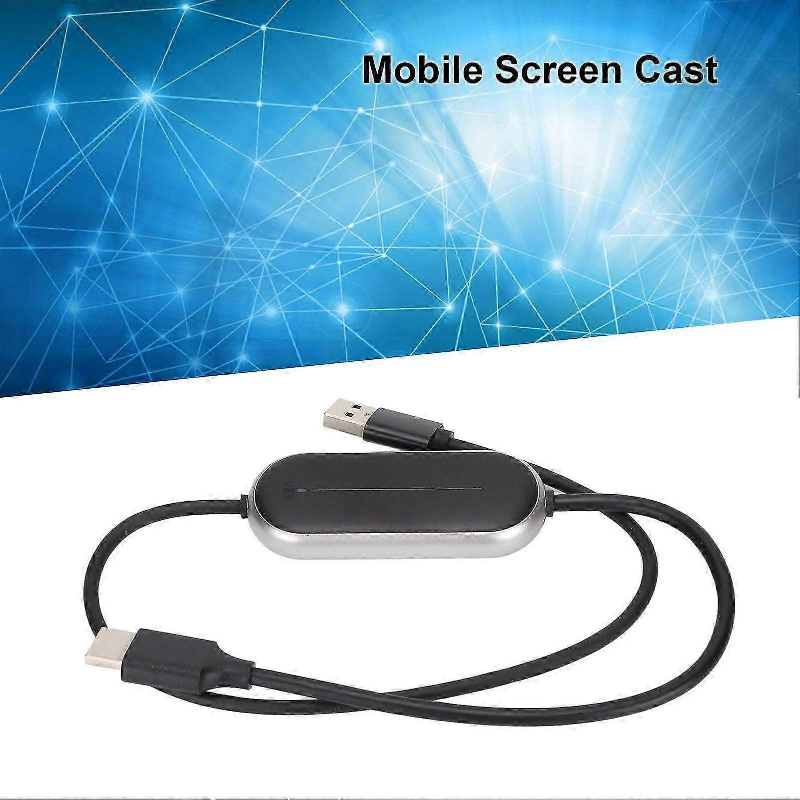 5G WiFi Wireless Display Adapter for Phones & PC - 1080P HD Multimedia ...