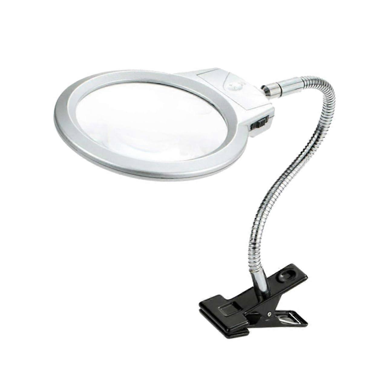 LED Desk Lamp Magnifying Desk Lamp Reading Light Clip for Studying Light Desk Lighting LED Book Light Desk Lamps Study Light Magnifying Lamp