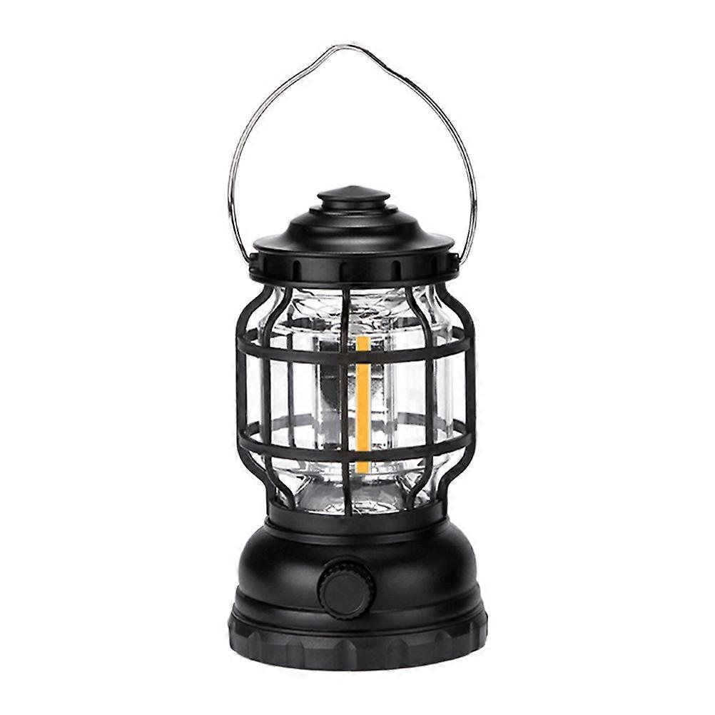 Retro Vintage Style Portable Camping Lantern for Hiking, Emergency, and Tent Use – Cozy Outdoor Light with Handle Design for Friends