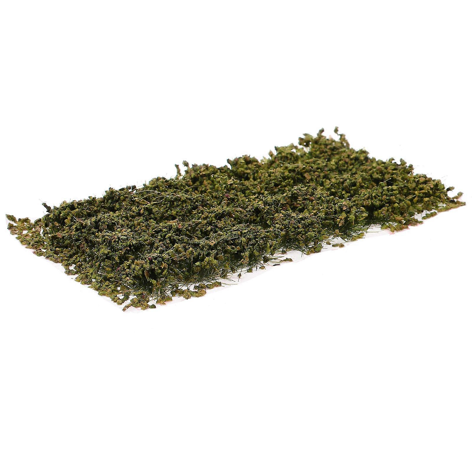 Static Grass Cluster Model Artificial Grass Diy Craft Train Railway Model Olive .50X6.00X0.20CM