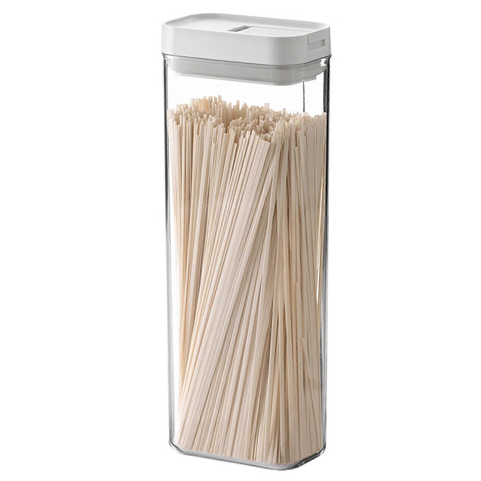 Spaghetti Jar Storage Jars with Lid, Airtight for Pasta, Cereals, Snacks
