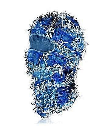 ディストレストバラクラバフルフェイススキーマスククールニットバラクラバ防風スキーマスク男性女性用寒い天候