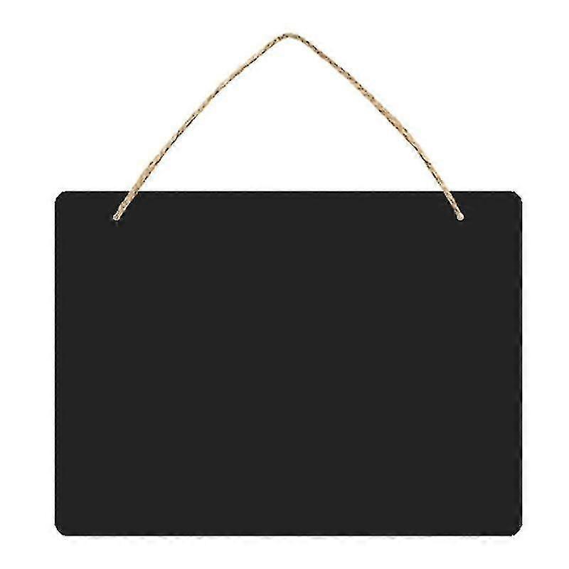Double Sided Rustic Chalkboard Hanging Signs for Shops, Bars, and Salons