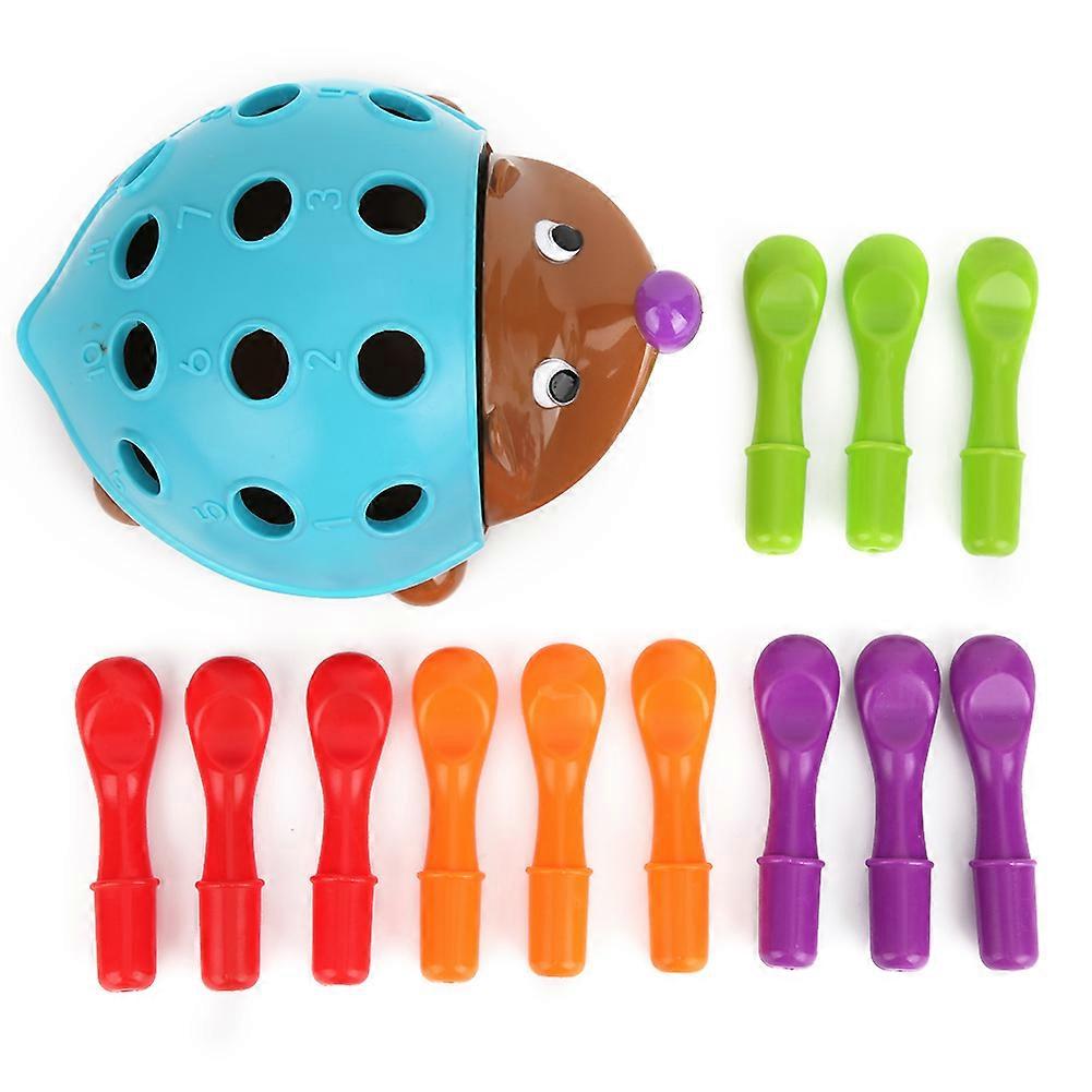 Insert Hedgehog Toy Hand Eye Coordination Children Educational Cognitive Game Toy(Insert Hedgehog )