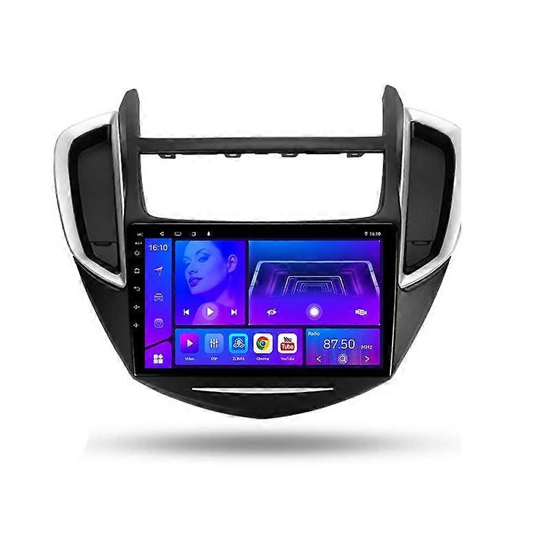 2 Din For Chevrolet Tracker 3 2013 - 2017 4G 8-core WIFI Android Auto Car Radio Player Stereo Tesla Vetical Screen 9 Car Multimedia Video Player GPS N