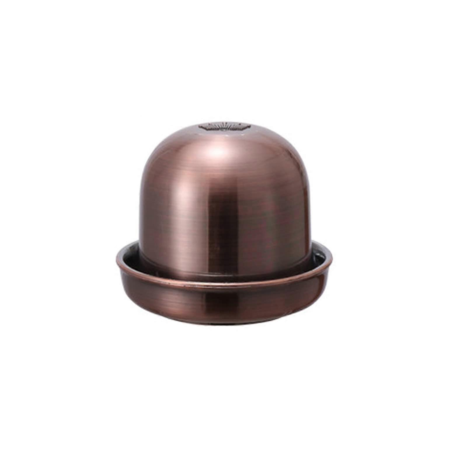 Dice cup, electroplating crown sieve cup, pub game, metal bronze dice.