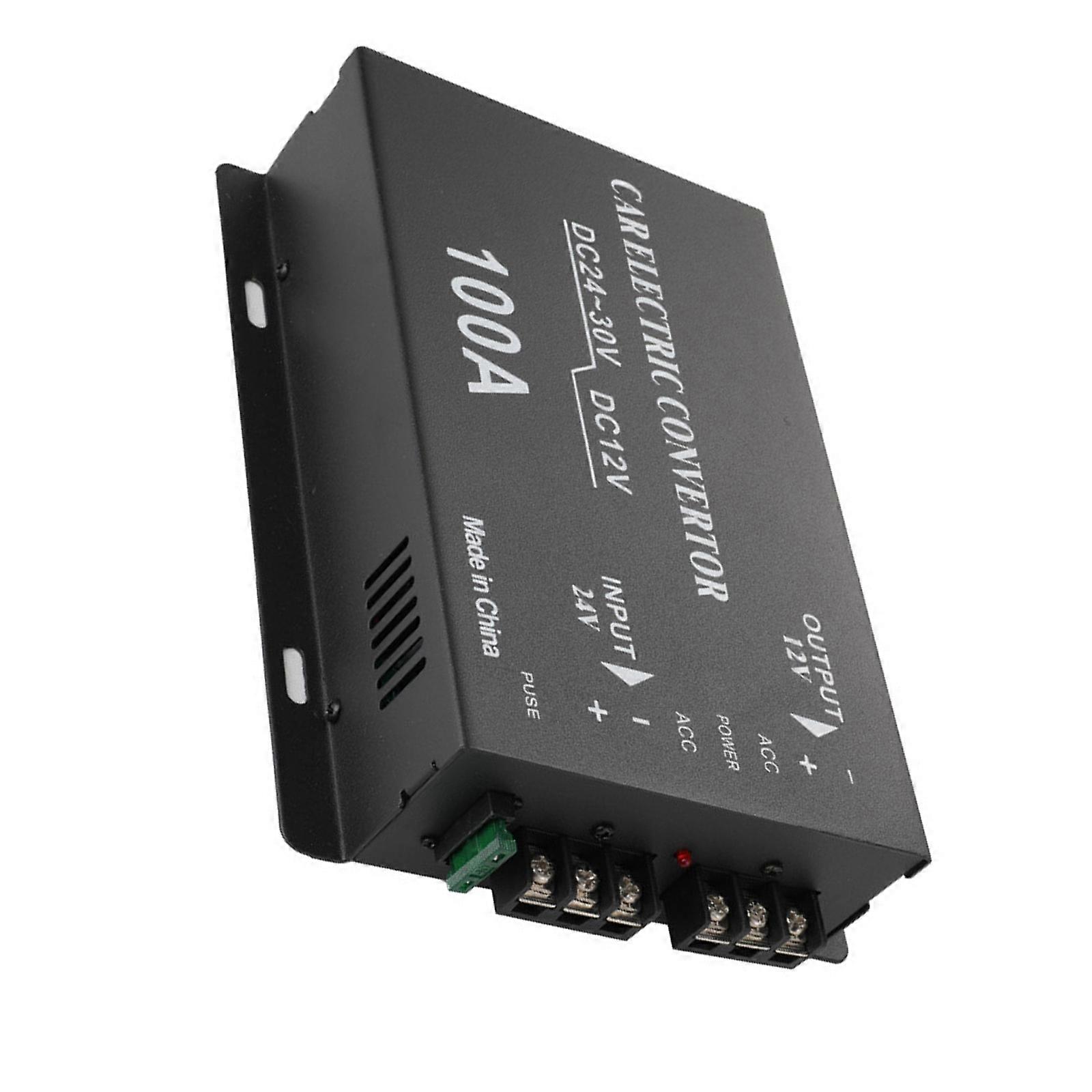 Profession 800W Automotive Power Converter 12V±0.5V Stable Output Built In Overload Protection for Vehicle Modification Multicolor