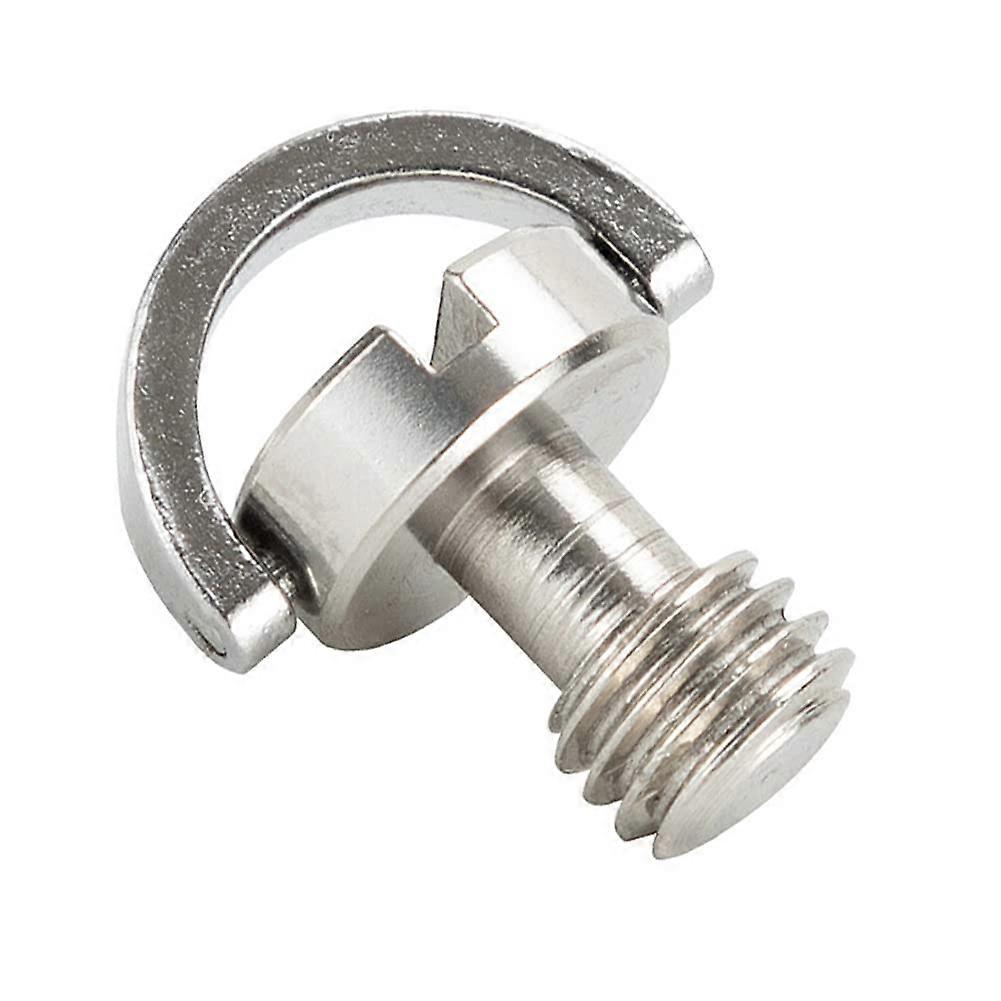 3/8 Inch Thread D-Ring Mounting Screw Tripod Monopod Camera Quick Release Plate Adapter 1 Piece Style 10