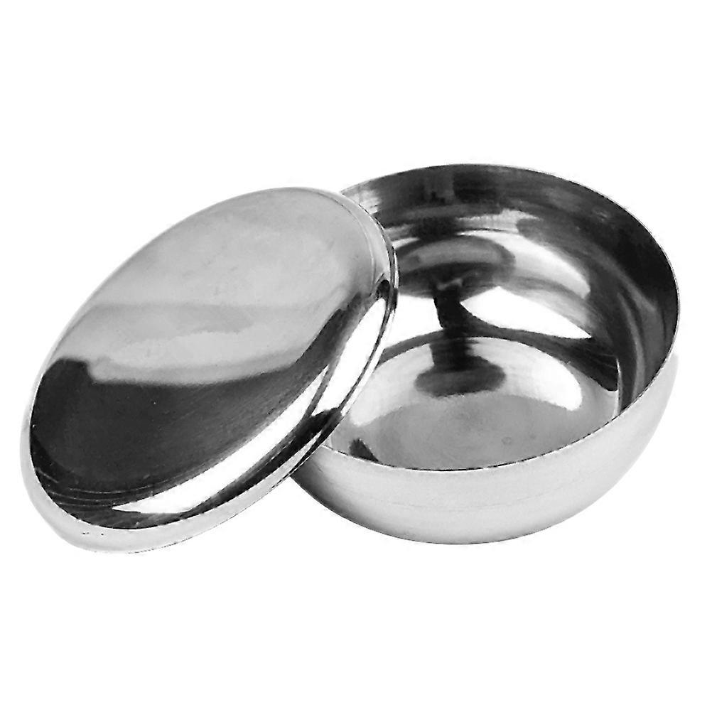 Shaving Bowl With Lid Round Classic Style Assorted .8*10.8cm Durable Bubbling 1Pc