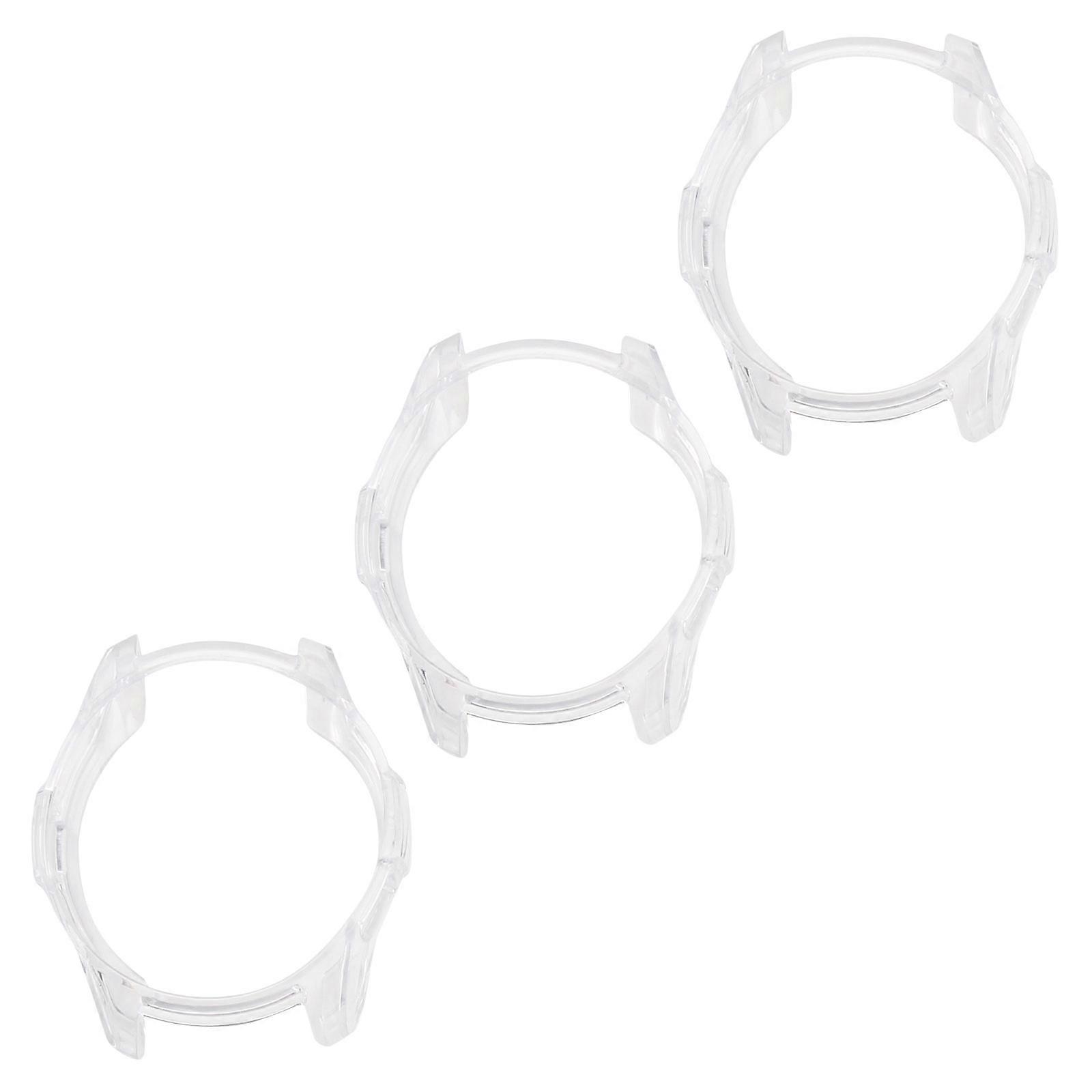 Smartwatch Case Transparent Watch Protector for Daily Use 42mm Drop Protection 3Pcs