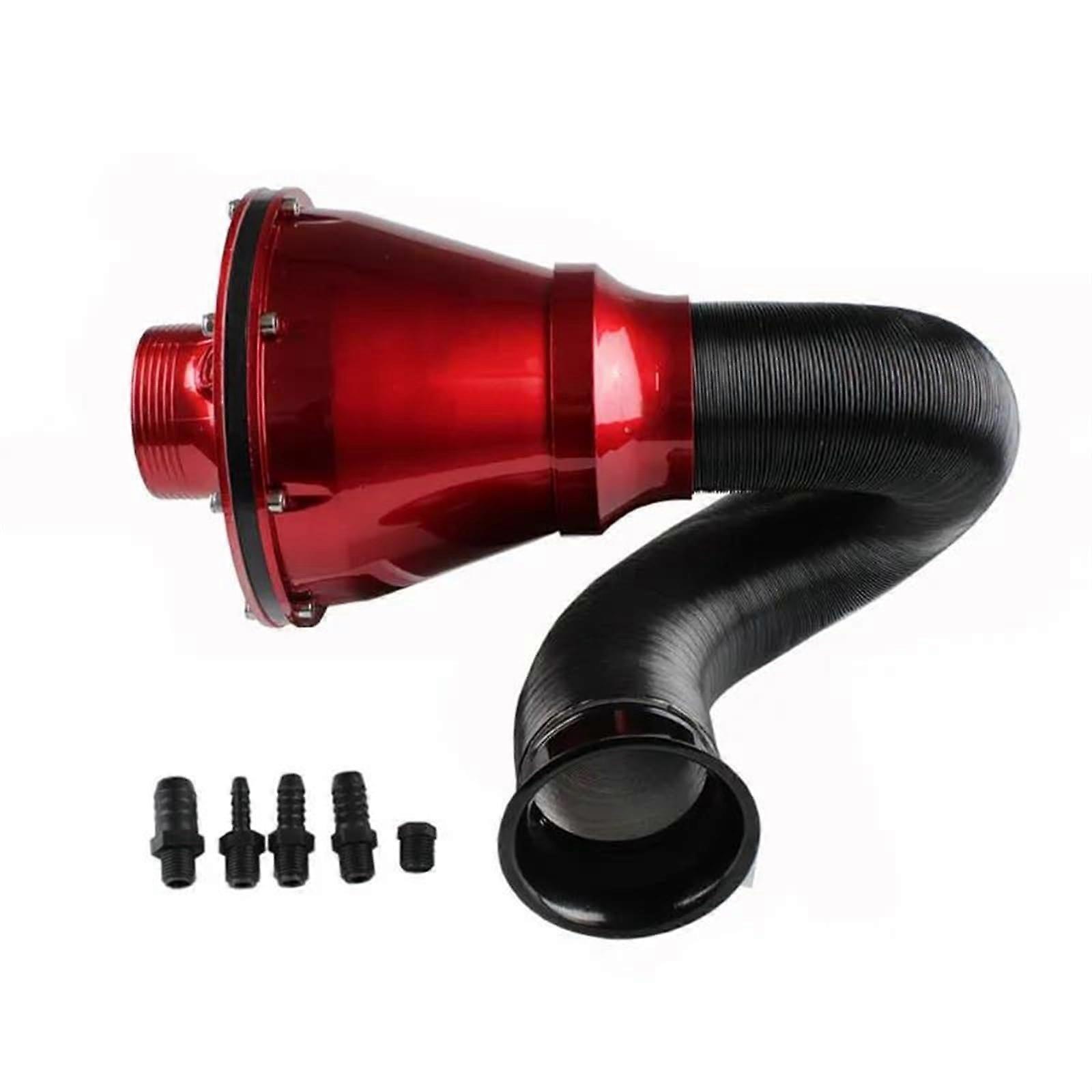 Red 3 inch filter car SUV cold air intake cleaner