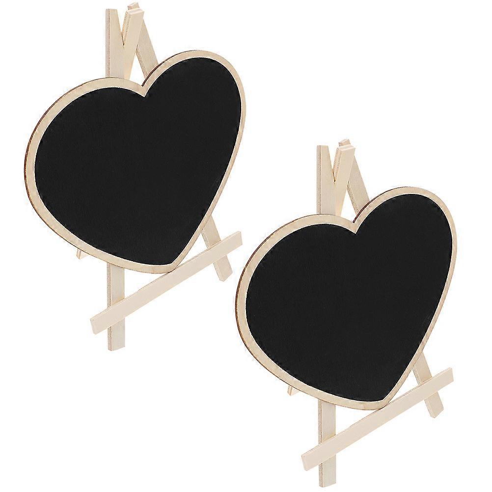 Decorative Message Board For Drawing Pictures And Leaving Messages 23X15CM Small Chalkboard 2Pcs