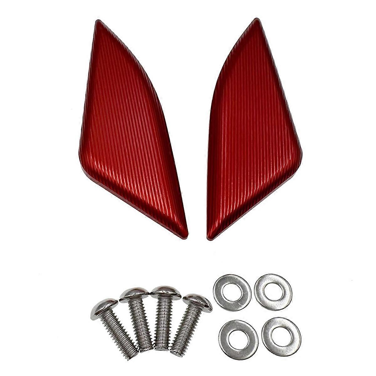 Motorcycle Rearview Block Off Base Plates for Panigale V2 V4 V4S V4R 2018-2024 Accessories Red