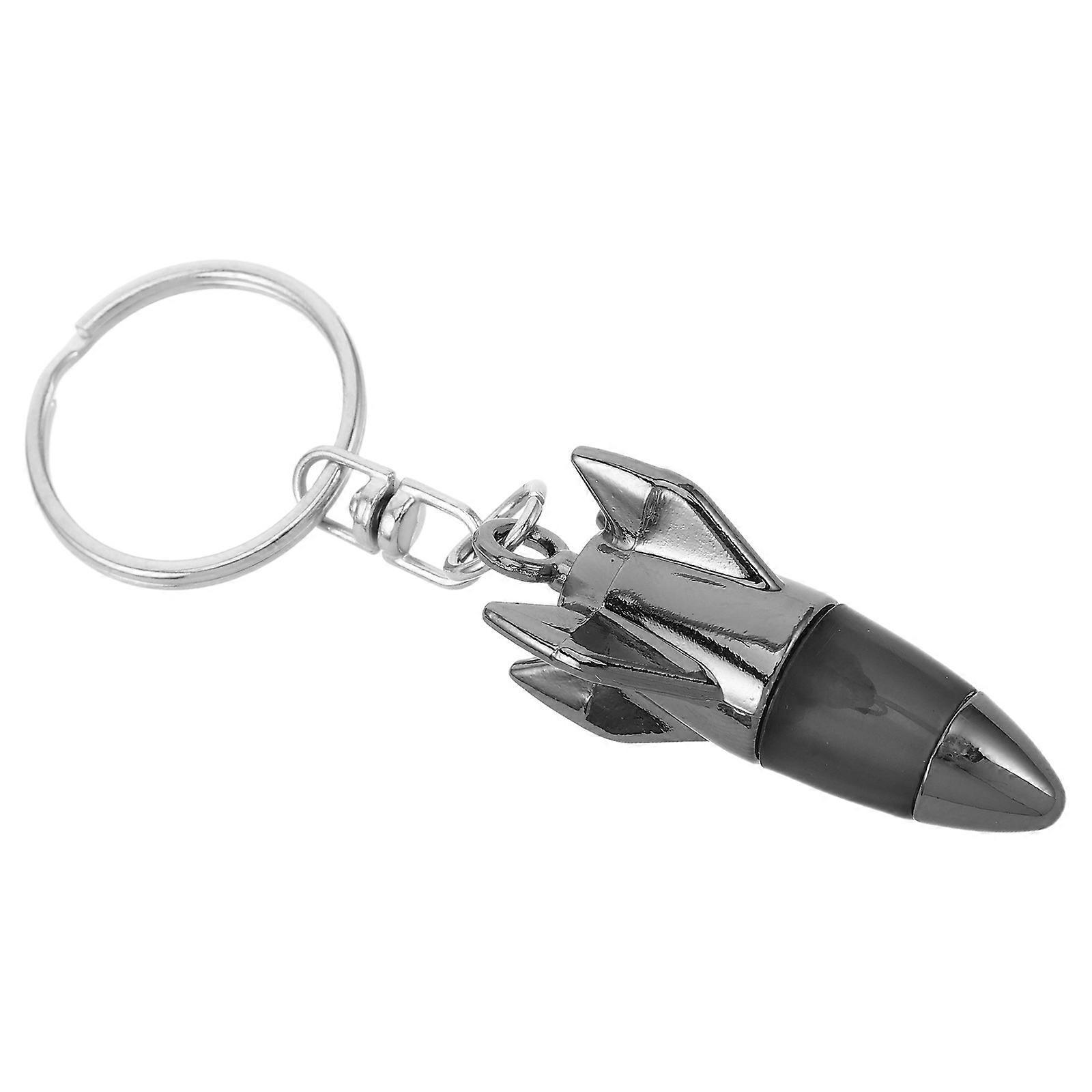 Anti-Static Keychain Discharger Static Elimination For Drivers Car Owners Grey Plastic 1Pack