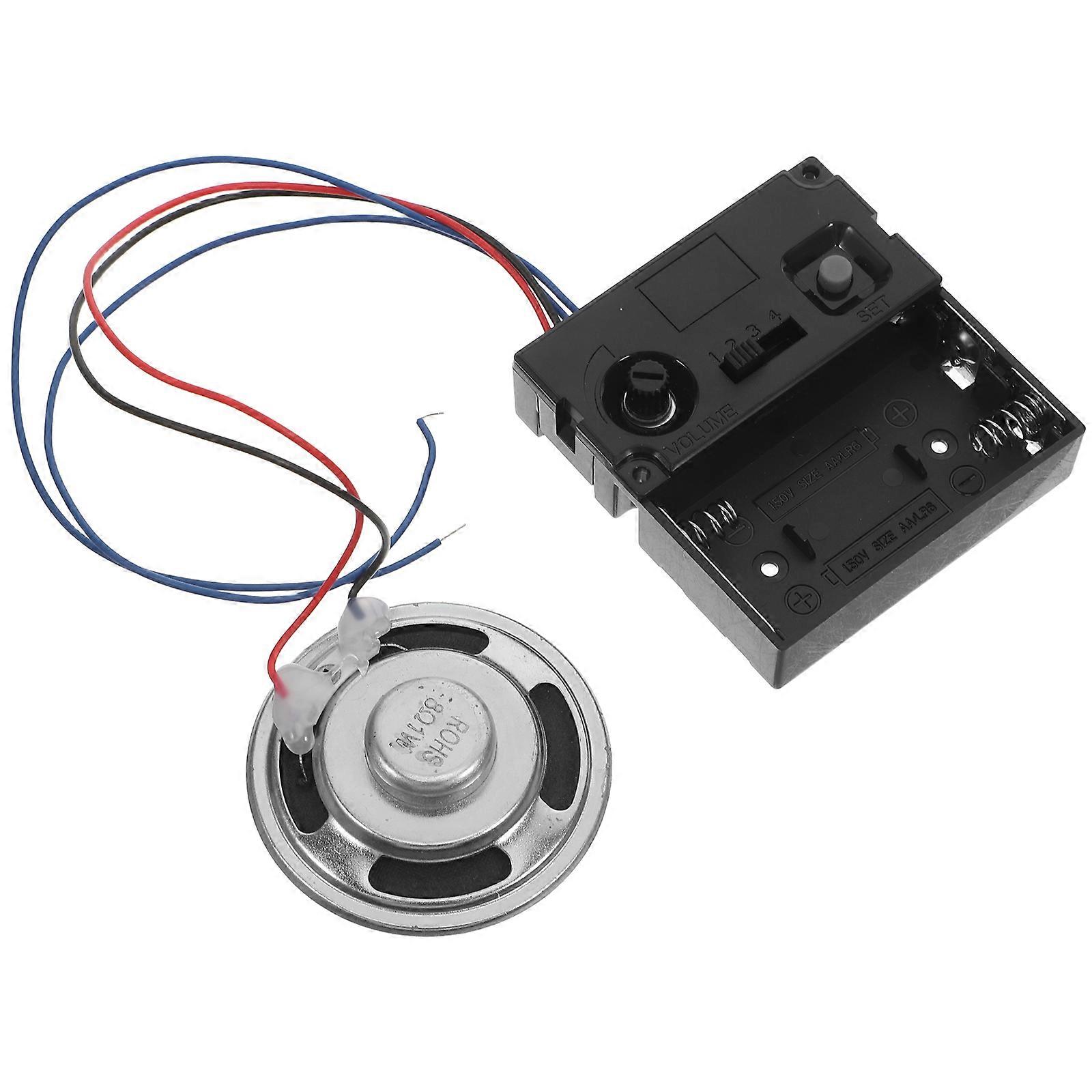 Music Box Clock Mechanism Kit 1 Set Musical Movement Clockwork Replacement Parts for Clock Repair