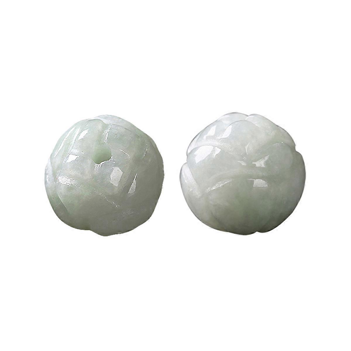 DIY Beads for Jewelry Making Multi Color Stone Lotus Design with Pre Hole for Craft Projects 1Pc