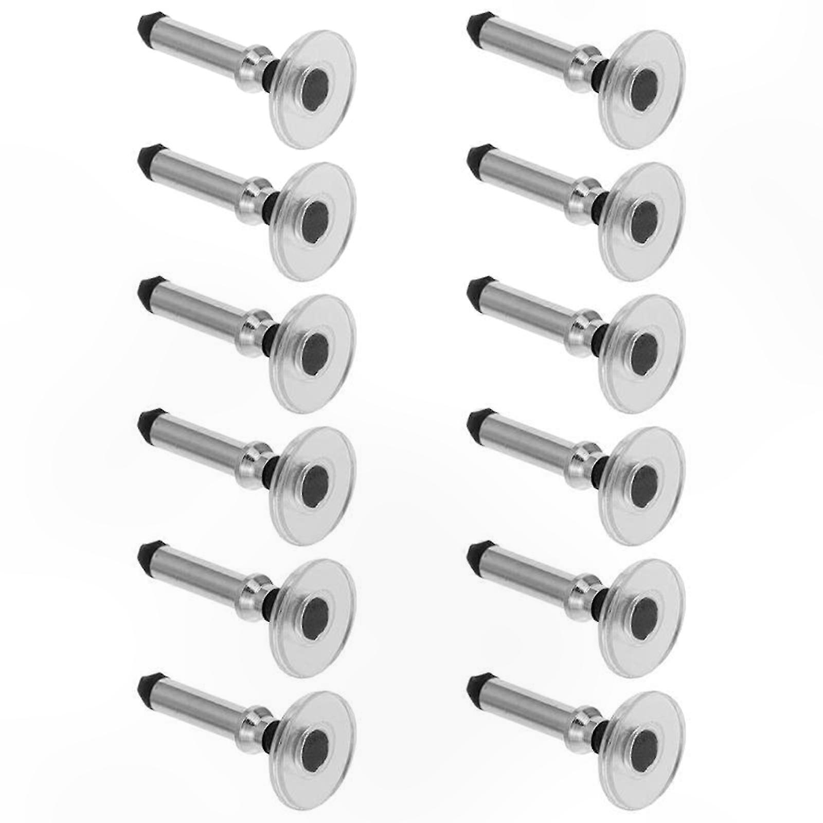12pc Stylus Pen Replacement Disc Nib Universal Capacitive for Touch Pen Tip Pencil Replace Plug Phone Tablet Stylus for