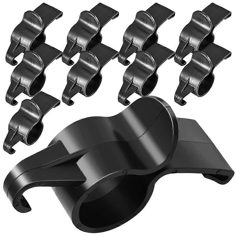 Trunk Organizer For Car 10Pcs Multipurpose Umbrella Hooks Black Storage Solution Suitable For Car Owners And Their Umbrellas