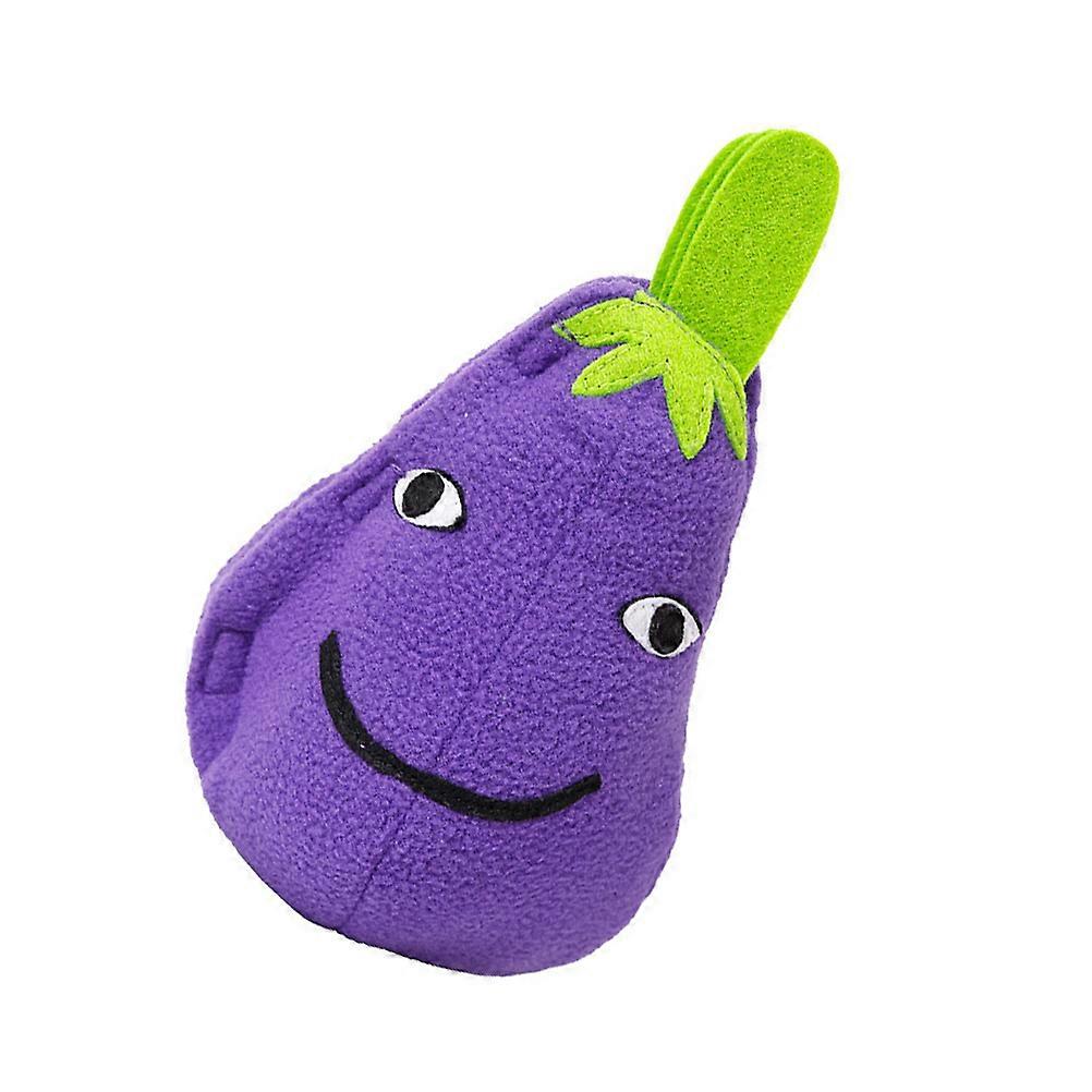 Interactive Slow Feeding Dog Toy 1 Set Made From TPR For Optimal Indoor Training With Eggplant And Carrot Shapes Enhancing Weight Loss