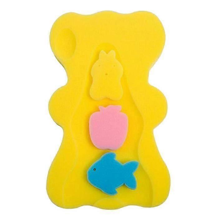 Soft Baby Bath Sponge Seat - UNBRANDED - Yellow - Unisex - 0 months - Birth