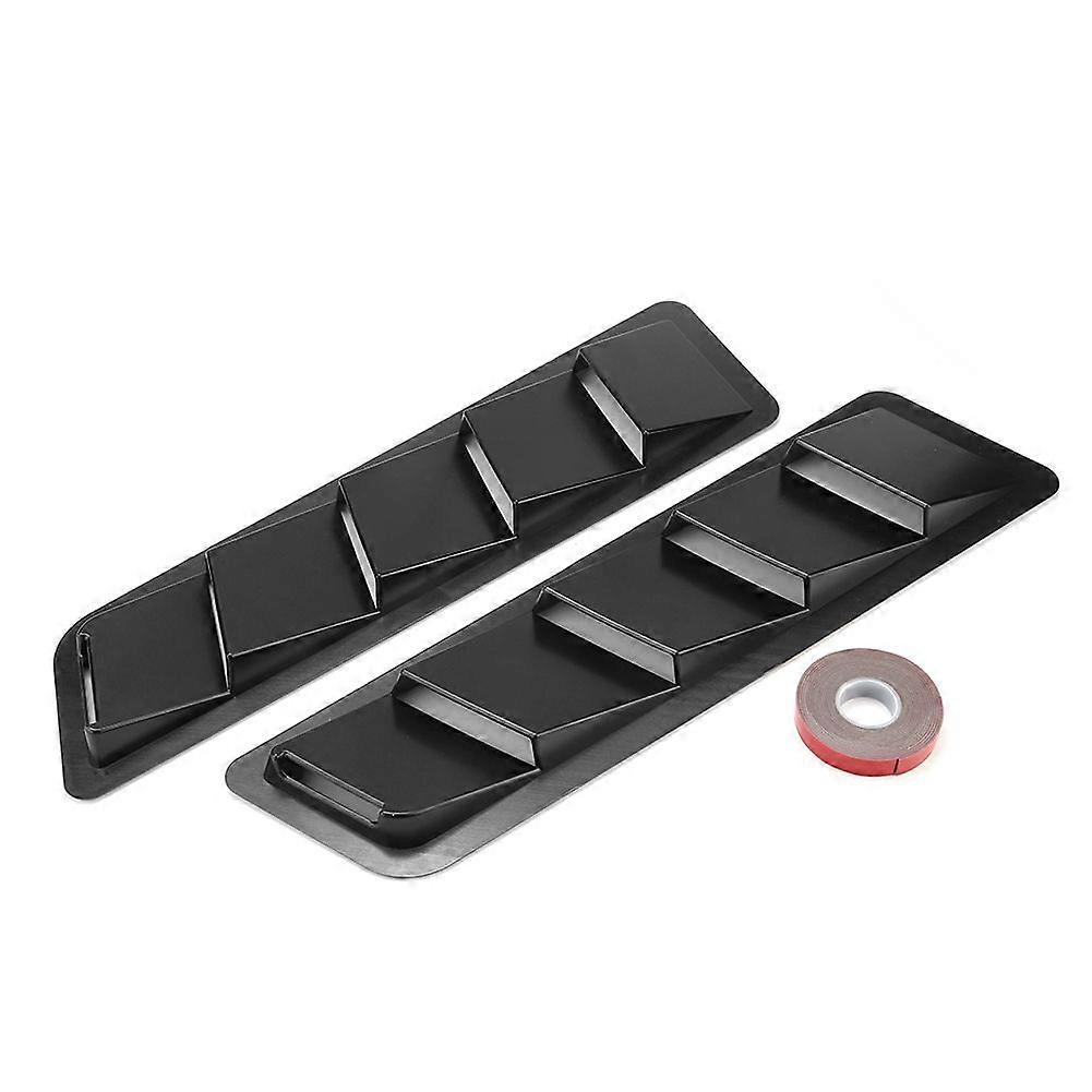 Engine cooling vent cover ABS louver panel for car hood