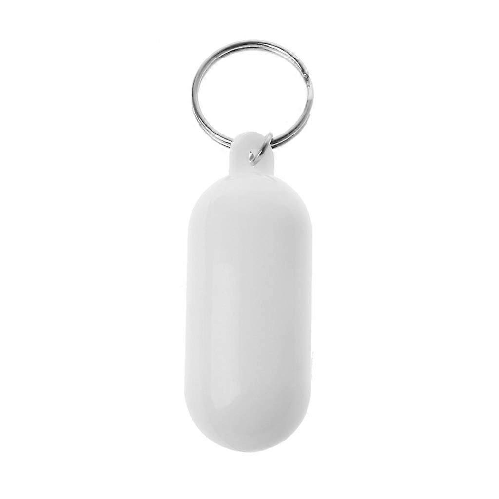 Practical Marine Sail Float Keychain For Keys Fishermen And Sailors White