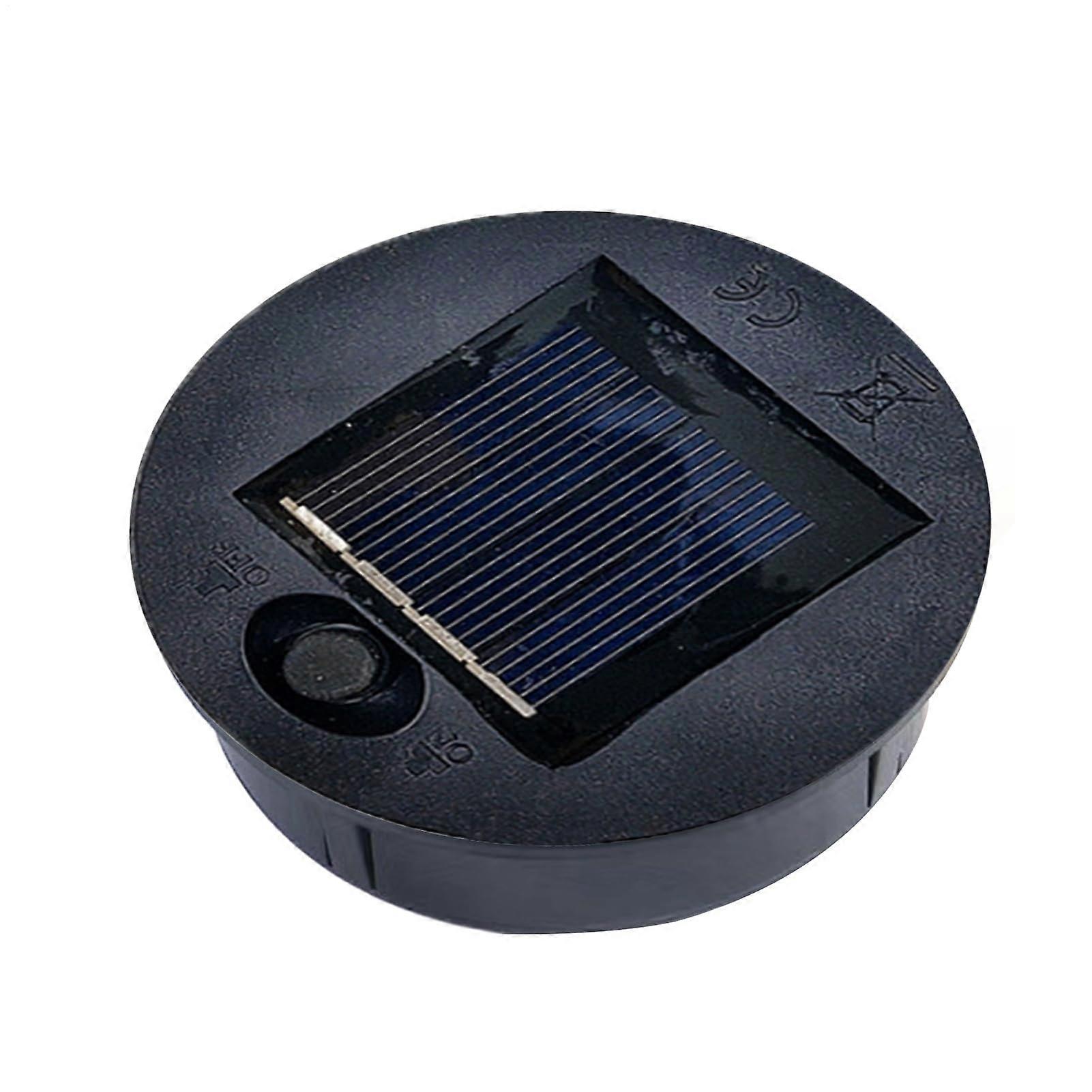 Rukjmqi Solar Light Parts, 7/10cm Lantern Cover, Auto On/Off, Waterproof (7cm 2 Small)