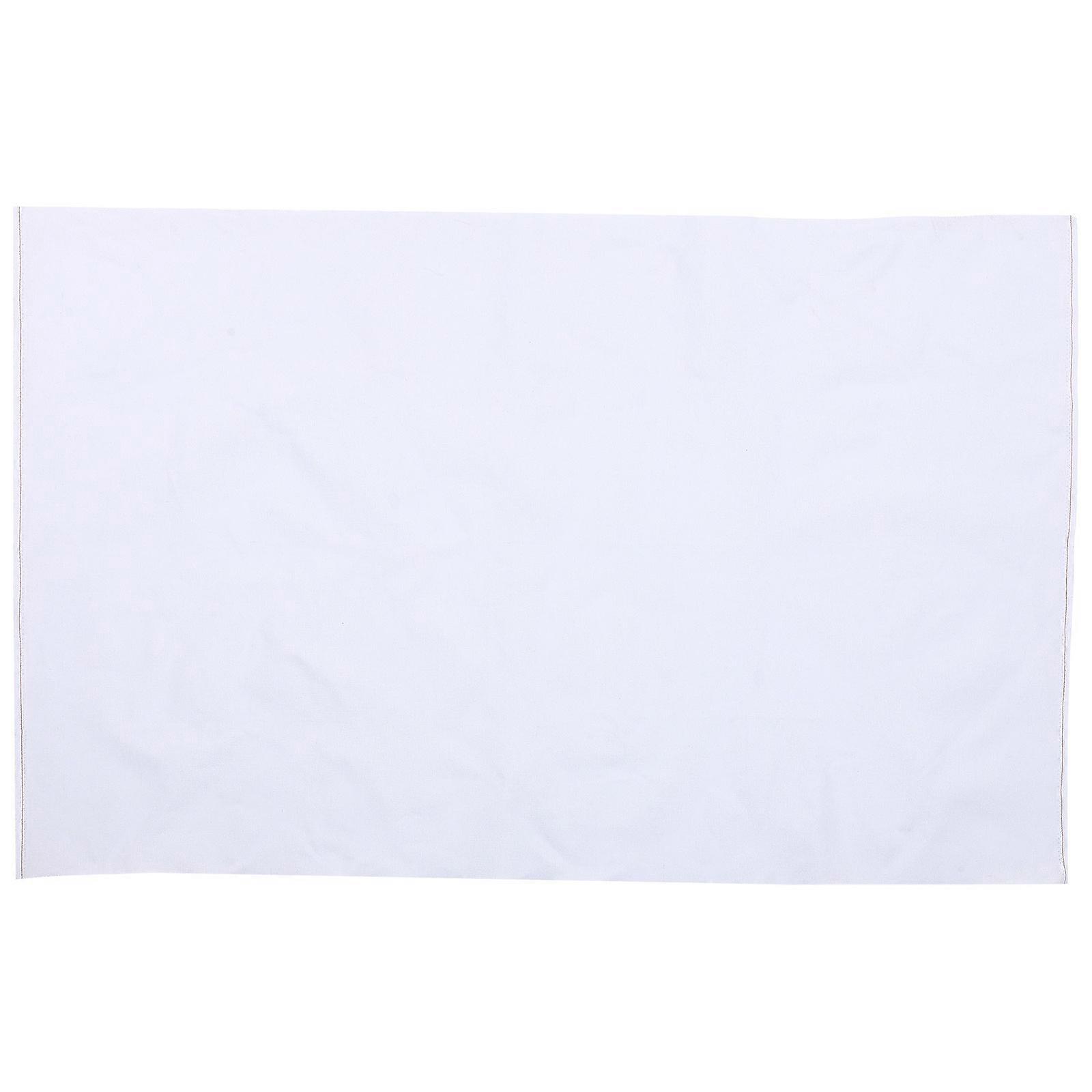 Fabric For Craft Menages Suitable For Christmas And New Year 150X100cm White Color Durable Quality For DIY 1Pack