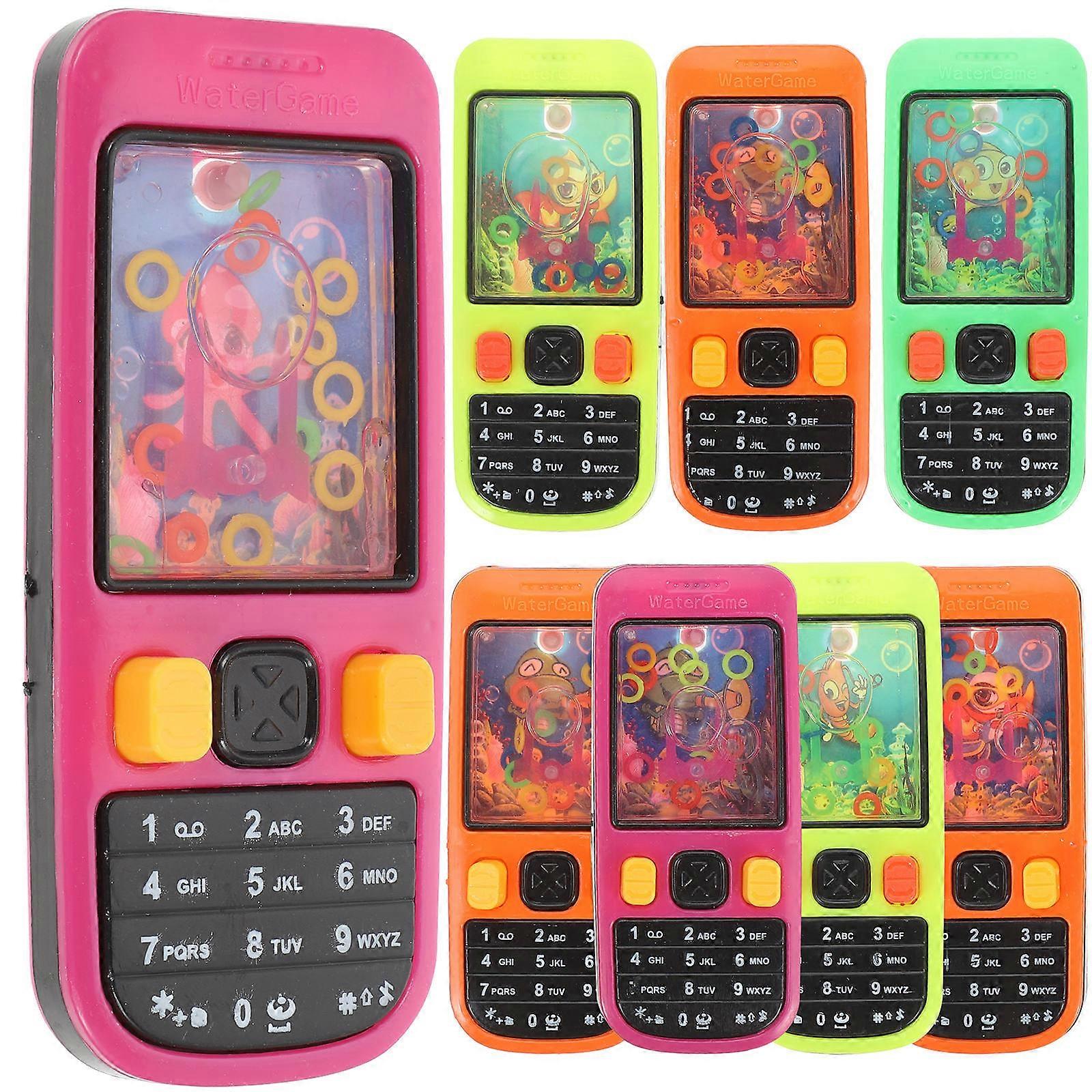 Interesting Ring Toss Game 8Pcs For Children Assorted Color Suitable For Outdoor Play And Family Engagement