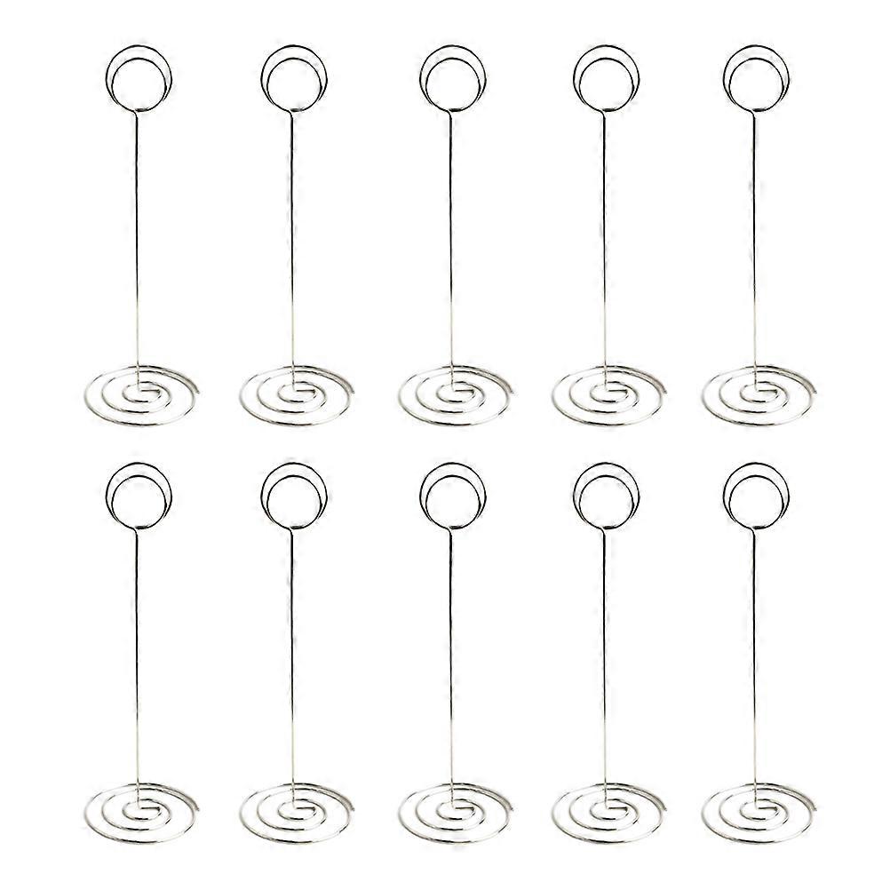 Unique Paper Clips Round Shape 10PCS Functional For Memo Holding And Table Number Display At Celebrations
