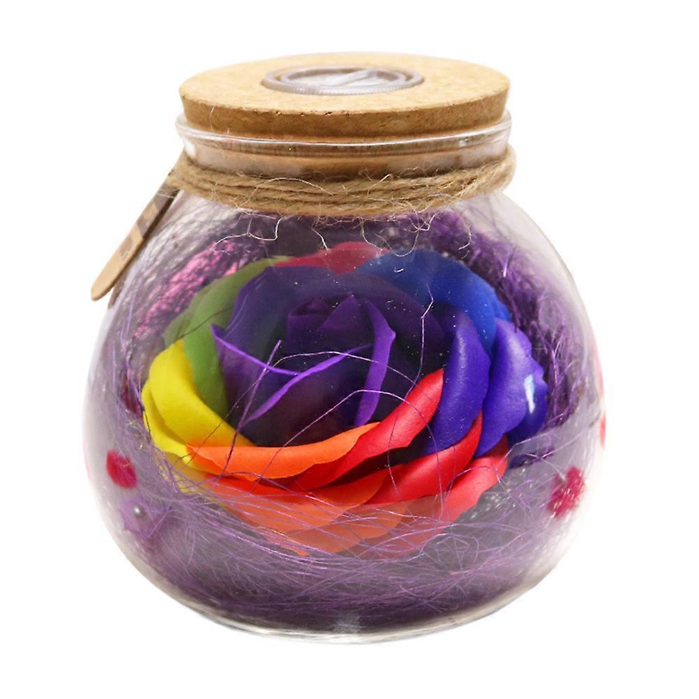Eternal Design Bottle With LED Light For Women's Birthday Mother's Day Gift Item Home Decoration 1Pack