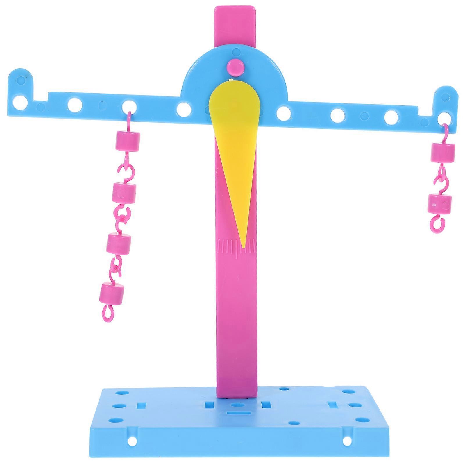 Kids DIY Lever Balance Toy For Students Practical Ability Training Science Experiment 6.3 X 5.9 X 5.9 In 1Pack