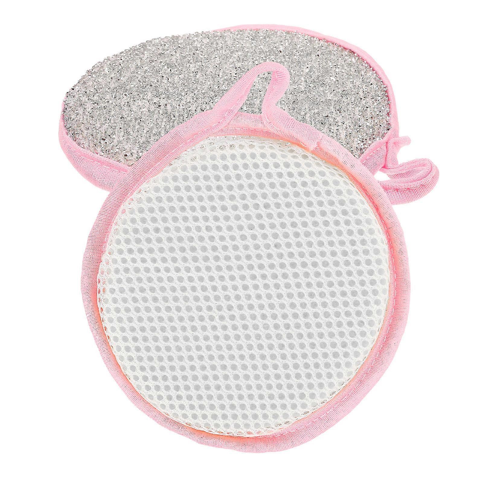 Dual-Sided Dish Scrubbers Cleaning Sponges For Kitchen Cleaning Tools 13.50X11.50X1.50cm Multi Efficient Cleaning 2Pcs