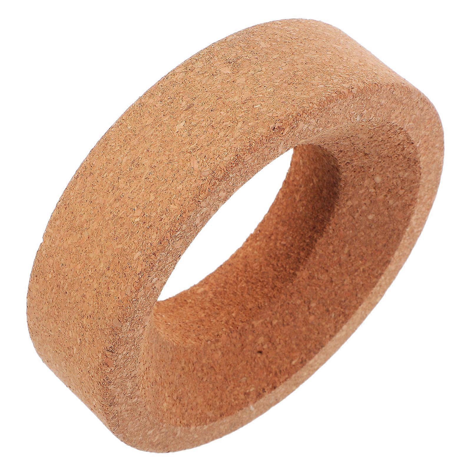 Cork Ring For Lab Flask Holder Round Bottom Support For Scientists Vases Light Brown 1Pcs