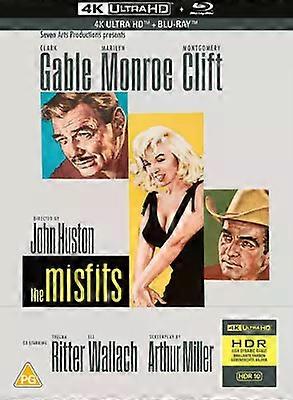 The Misfits Blu-ray (2023) Clark Gable, Huston (DIR) cert PG 2 discs