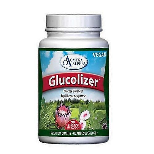 OmegaAlpha Glucolizer, 90 Veg Caps