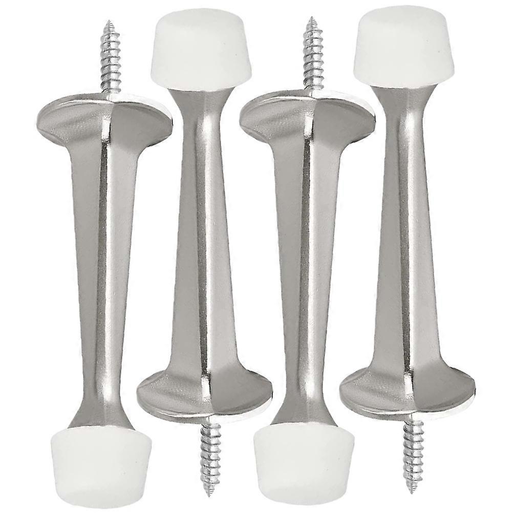 Decorative Door Stopper For Home 11X2.5cm Classic Style Mitigate Slamming Sound 8Set