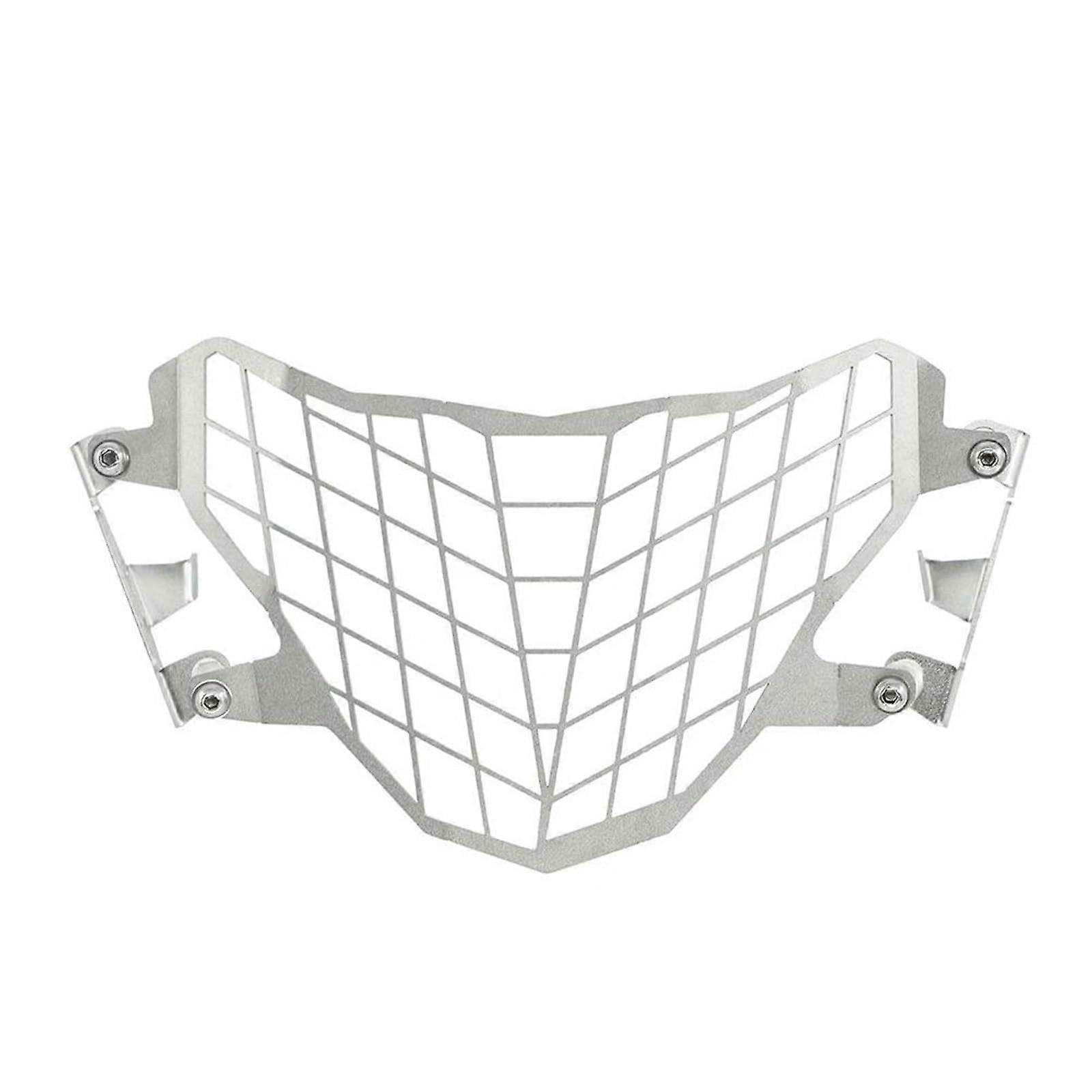 Headlight Grill Protector for G310GS 2017-2020 Silver Motorcycle Headlight Cover Shield Guard Accessory