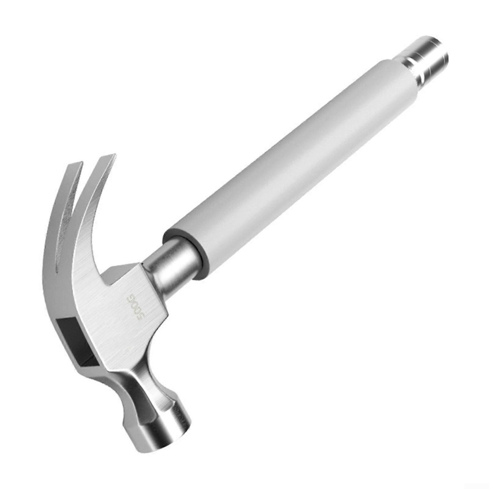 Claw Hammer Ergonomic Design 17 mm Silver, User-Friendly Tool for Air Conditioning Installations