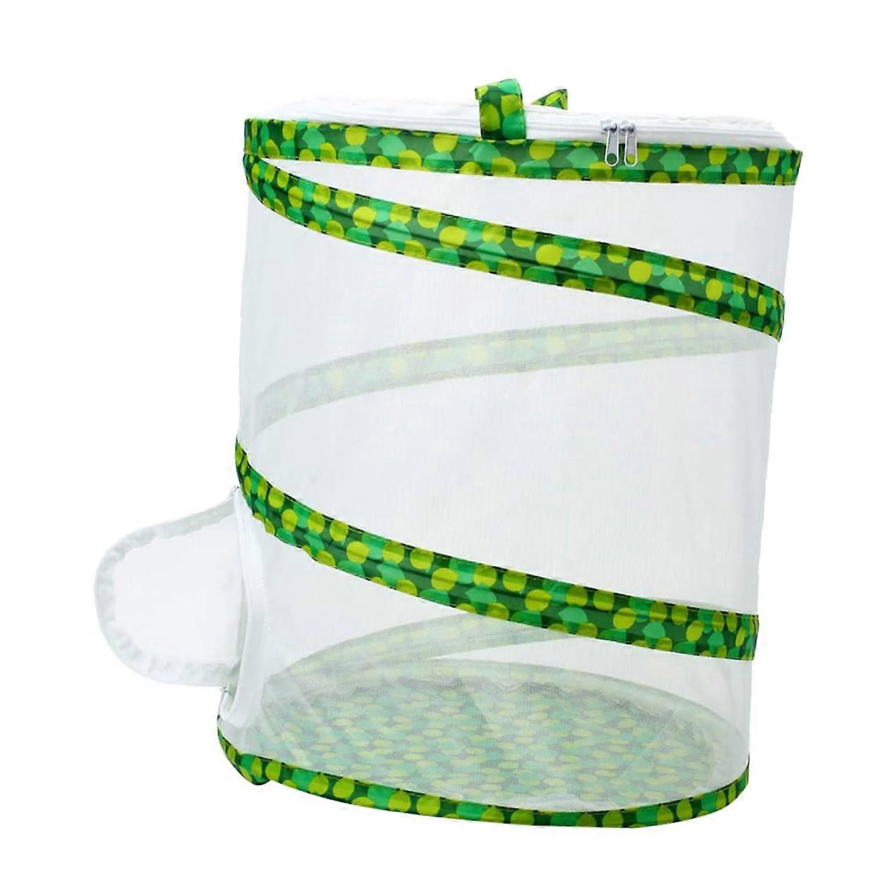 Collapsible Butterfly Observation Box Mesh Insect Cage Portable for Outdoor Use