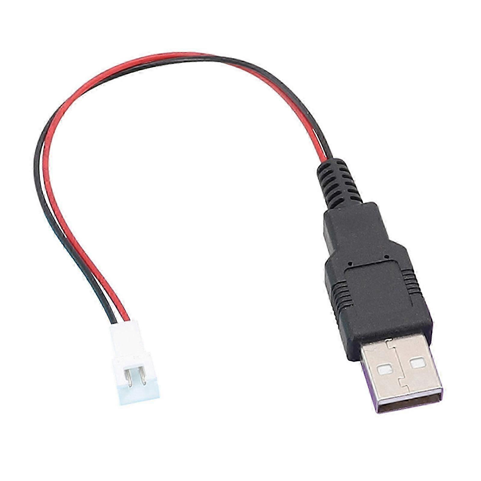Small USB Male to XH2.54 2P Terminal Cord for Easy Use in Home Appliances and Sensors For Signal And Power Transfer-Good