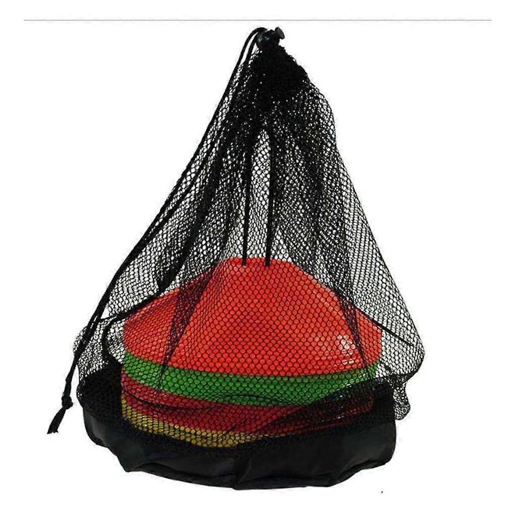 50 Pcs Soccer Disc Cones Thick Disc Cone Agility Soccer Cone Soccer Basketball Skate with Carry Bag Holder Oh!