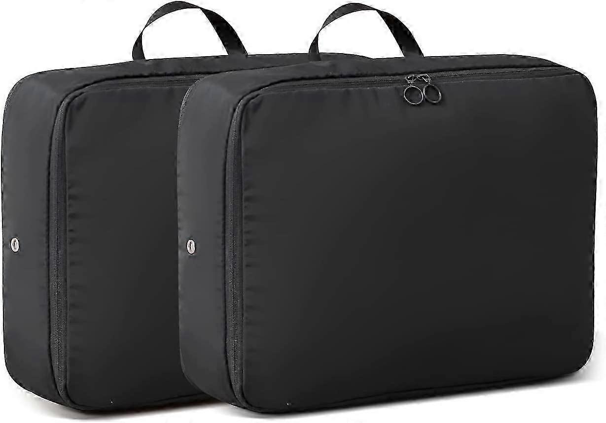Compression Packing Cubes for Travel Suitcases, TianZong 2 Pack Exp...