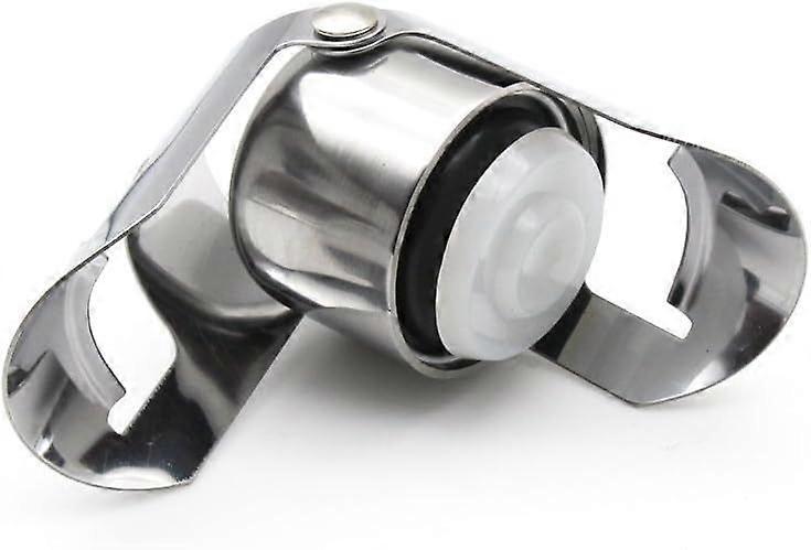 Champagne Bottle Stopper - Set of 2 One Stainless Steel Vacuum Sealed Wine