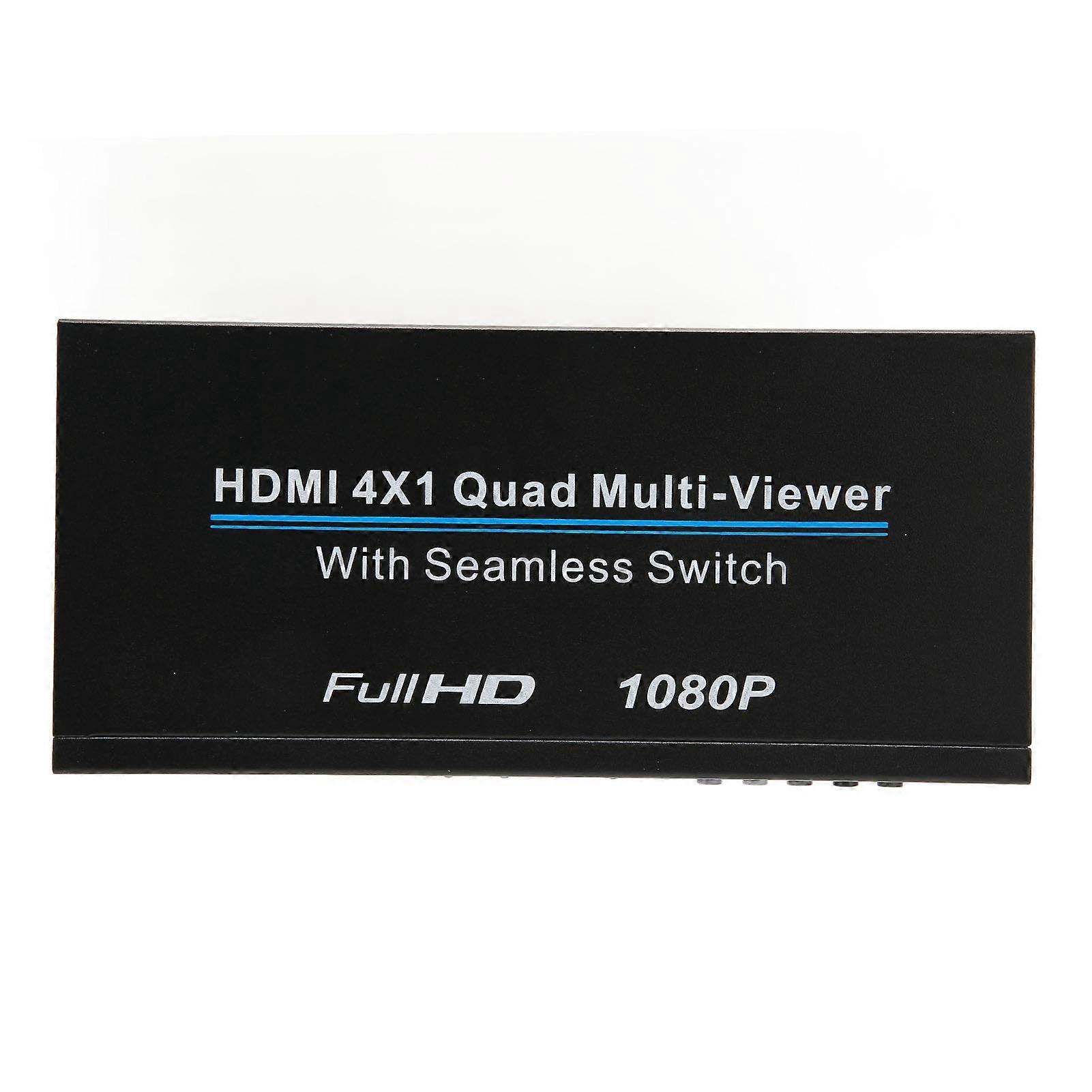 HD Multimedia Interface Quad Multi Viewer 4x1 1080P UK Stecker