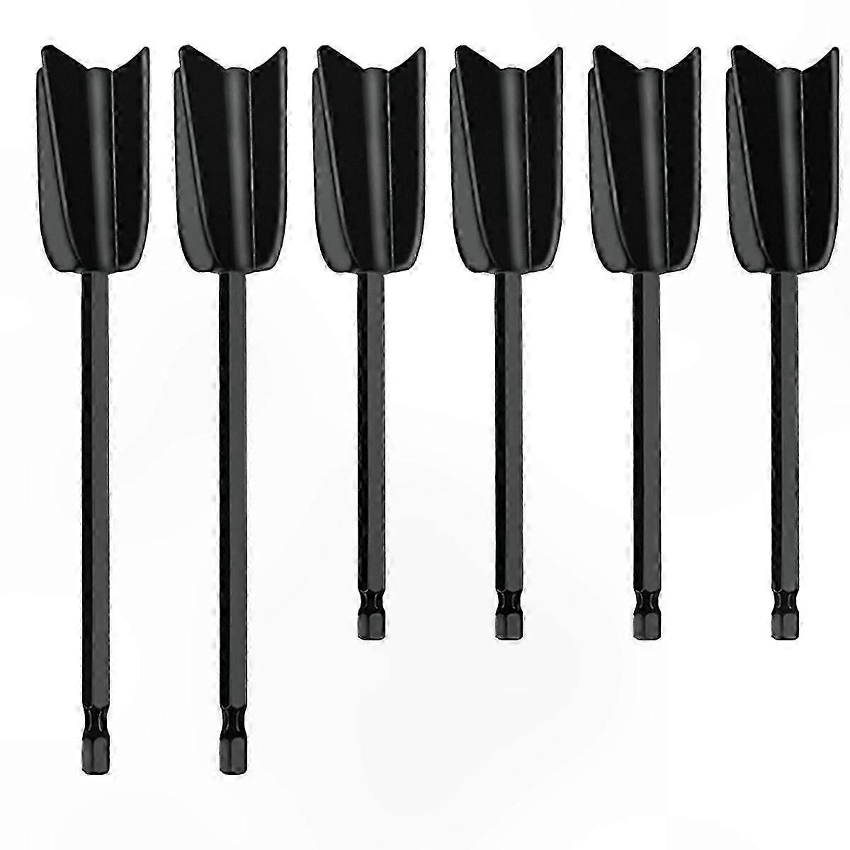 6PCS Resin Mixer Paddles for Paint Stirring, Epoxy Mixing Drill Attachment Tool