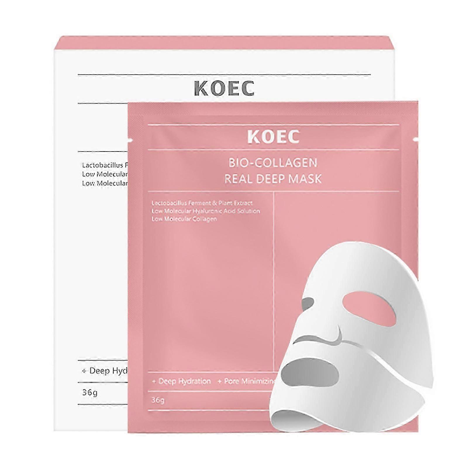 Bio-collagen Real Deep Mask, Deep Collagen Overnight Face Mask, Hydrolyzed Collagen Face Masks Skin Care