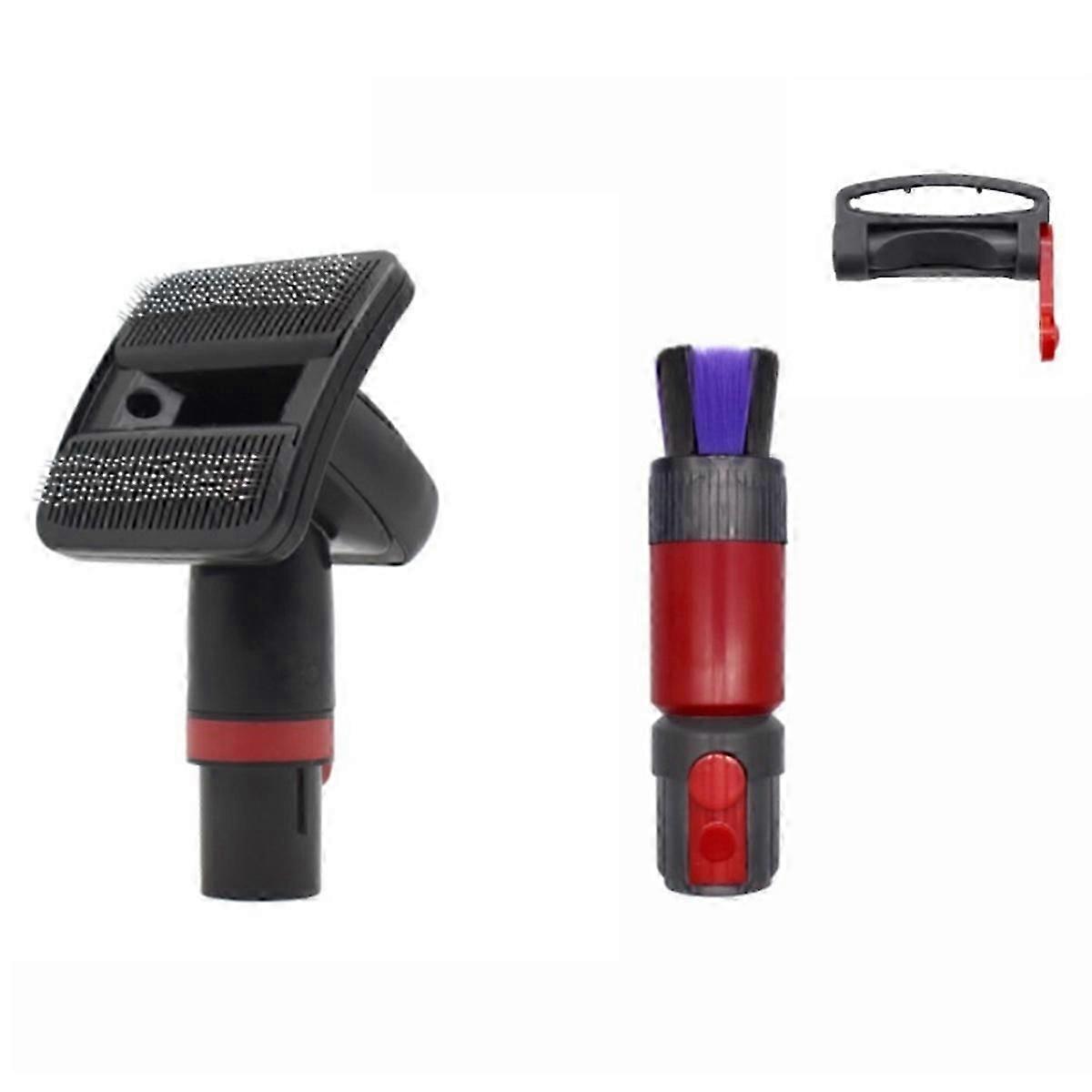 3PCS Pet Brush for V7 V8 V10 V11 V15 Vacuum Cleaner Replacement Parts Dog Cat Pet Grooming Brush Gr