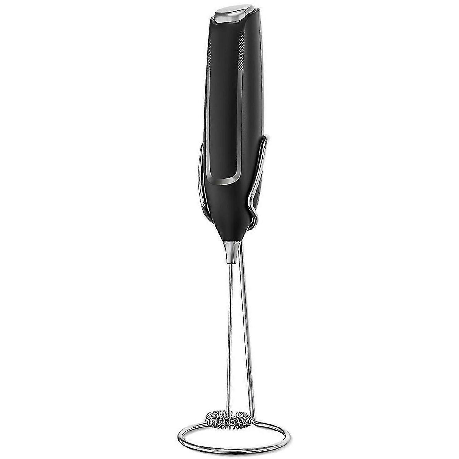 Milk Frother Handheld with Stand, Whisk Drink Mixer & Foamer